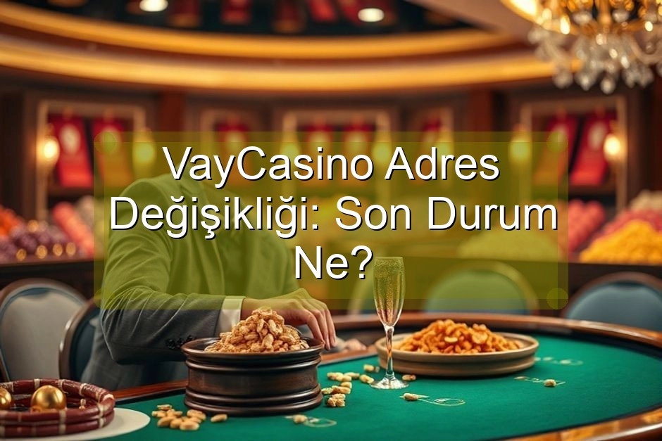 VayCasino Adres Değişikliği: Son Durum Ne?